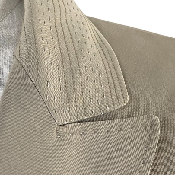 Elie Tahari Embroider Preppy Blazer Tan Neutral Professional Business Office-14 - Picture 3 of 16